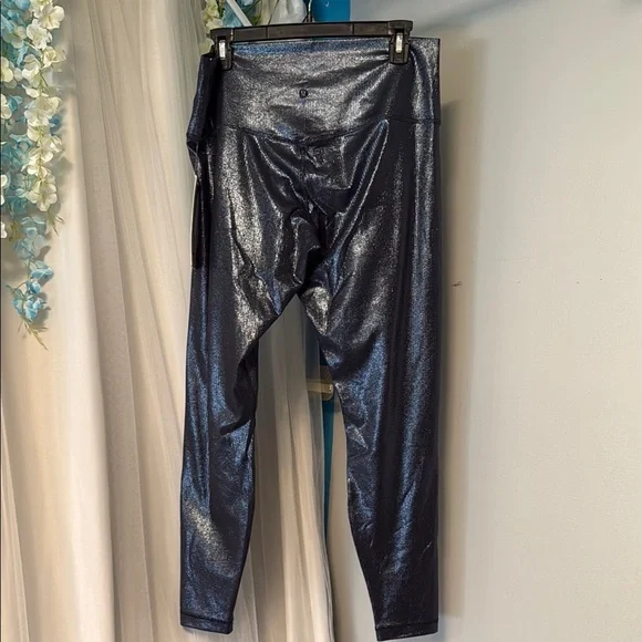 NWT lululemon align high rise ribbed shine leggings 28”​ - Picture 3 of 3